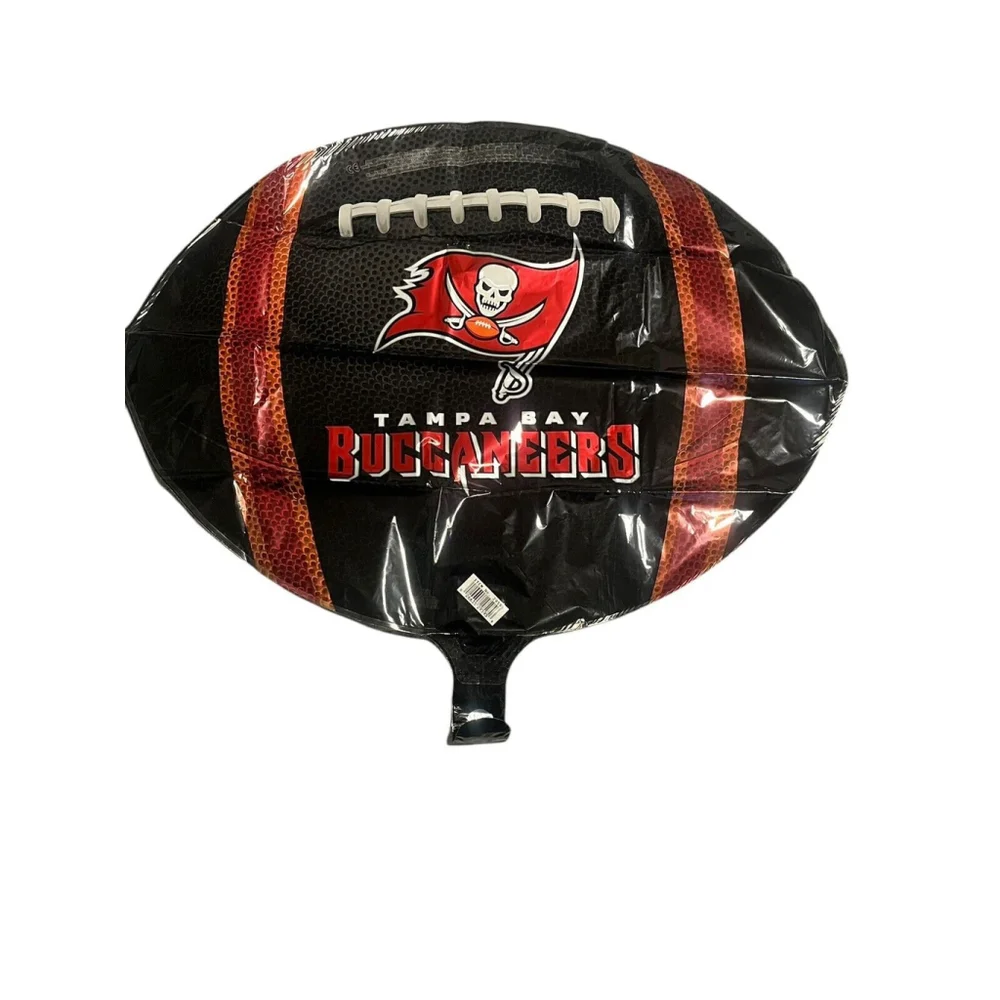 Tampa Bay Buccaneers Mylar Balloon Helium Grade Lot of Five Football 20x16 NEW